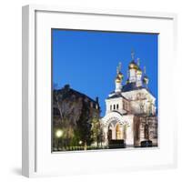 Russian Orthodox Church, Geneva, Switzerland, Europe-Christian Kober-Framed Photographic Print