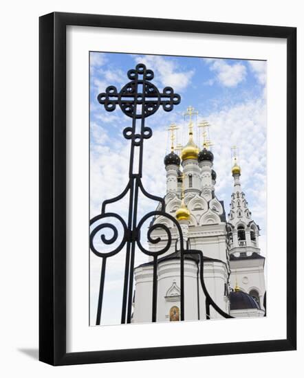 Russian Orthodox Church in Bagrationovsk, Kaliningrad, Russia-Gavin Hellier-Framed Photographic Print