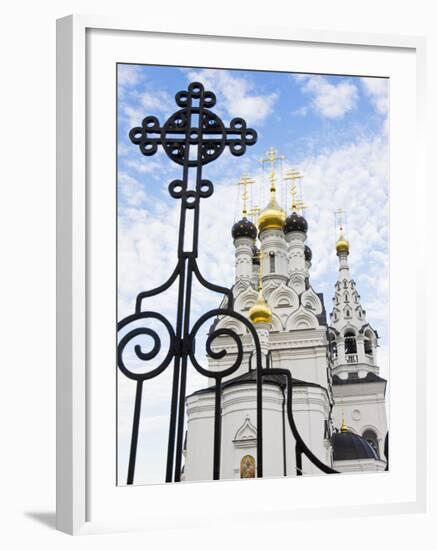 Russian Orthodox Church in Bagrationovsk, Kaliningrad, Russia-Gavin Hellier-Framed Photographic Print