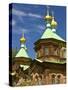 Russian Orthodox Church in Karakol, Kyrgyzstan, Central Asia-Michael Runkel-Stretched Canvas