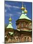 Russian Orthodox Church in Karakol, Kyrgyzstan, Central Asia-Michael Runkel-Mounted Photographic Print