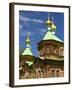 Russian Orthodox Church in Karakol, Kyrgyzstan, Central Asia-Michael Runkel-Framed Photographic Print