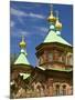 Russian Orthodox Church in Karakol, Kyrgyzstan, Central Asia-Michael Runkel-Mounted Photographic Print