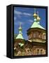 Russian Orthodox Church in Karakol, Kyrgyzstan, Central Asia-Michael Runkel-Framed Stretched Canvas