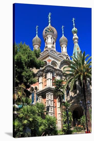 Russian Orthodox Church in San Remo, Province of Imperia, Liguria, Italy-null-Stretched Canvas