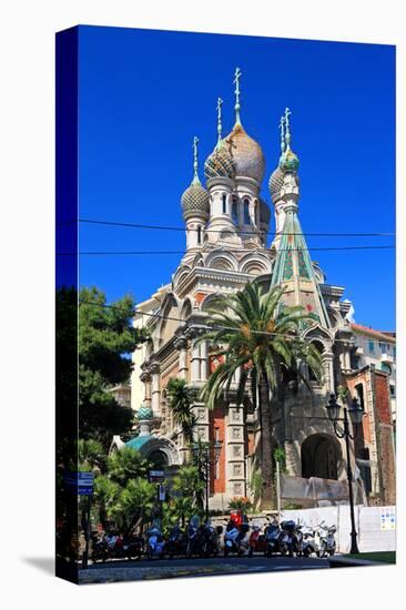 Russian Orthodox Church in San Remo, Province of Imperia, Liguria, Italy-null-Stretched Canvas