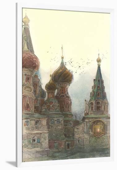 Russian Orthodox Churches-null-Framed Art Print