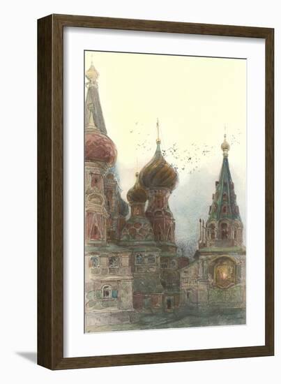 Russian Orthodox Churches-null-Framed Art Print