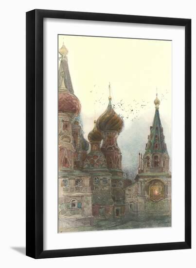 Russian Orthodox Churches-null-Framed Art Print