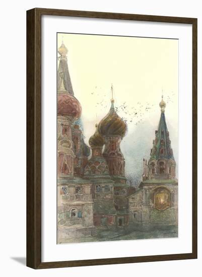 Russian Orthodox Churches-null-Framed Art Print