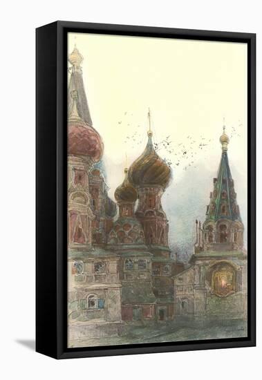 Russian Orthodox Churches-null-Framed Stretched Canvas