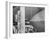 Russian Pavilion with Satellite Models and Saucer Like Space Theatre-Michael Rougier-Framed Photographic Print