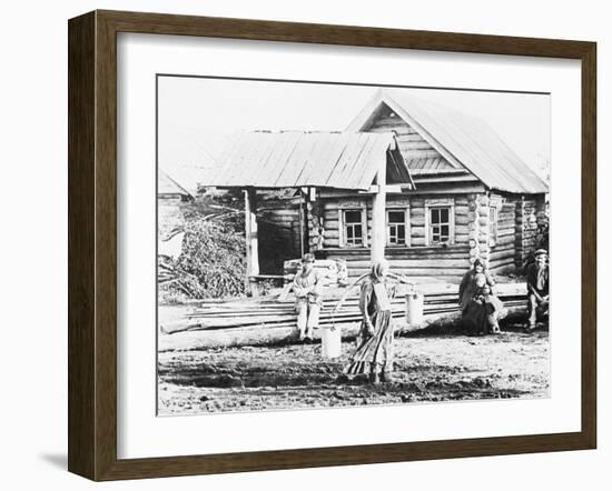 Russian Peasants at Home-null-Framed Photographic Print