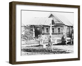 Russian Peasants at Home-null-Framed Photographic Print