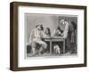 Russian Peasants Playing at Dice-null-Framed Premium Giclee Print