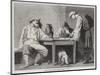 Russian Peasants Playing at Dice-null-Mounted Premium Giclee Print