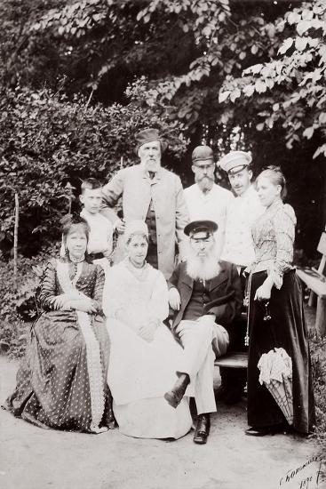 'Russian Poet Yakov Polonsky and His Family Visiting the Poet Afanasy ...