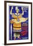 Russian Poster for Mysterious Hindu Linga Sing-null-Framed Giclee Print