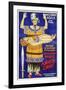 Russian Poster for Mysterious Hindu Linga Sing-null-Framed Giclee Print