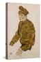 Russian Prisioner of War-Egon Schiele-Stretched Canvas