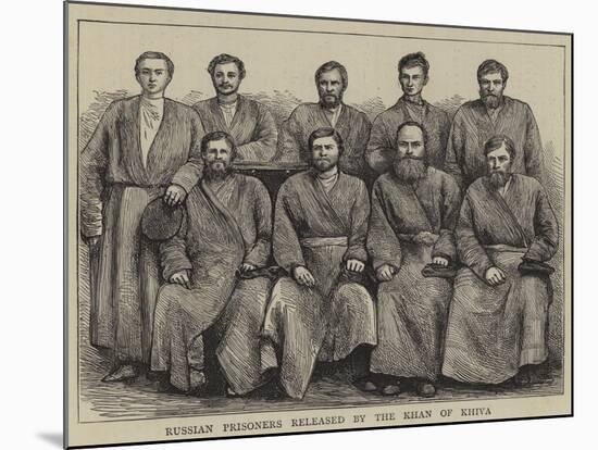 Russian Prisoners Released by the Khan of Khiva-null-Mounted Giclee Print