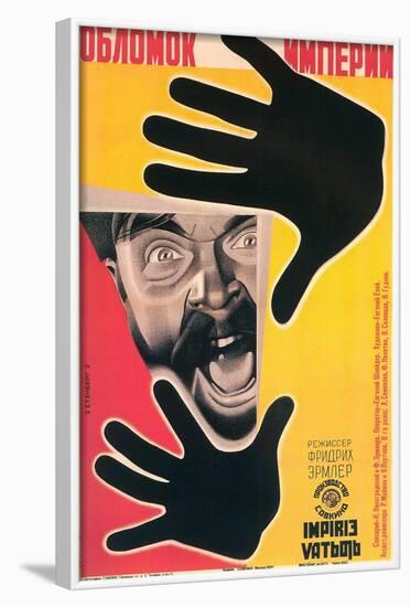 Russian Propaganda Film Poster-null-Framed Art Print