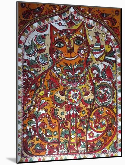 Russian Red Cat-Oxana Zaika-Mounted Giclee Print