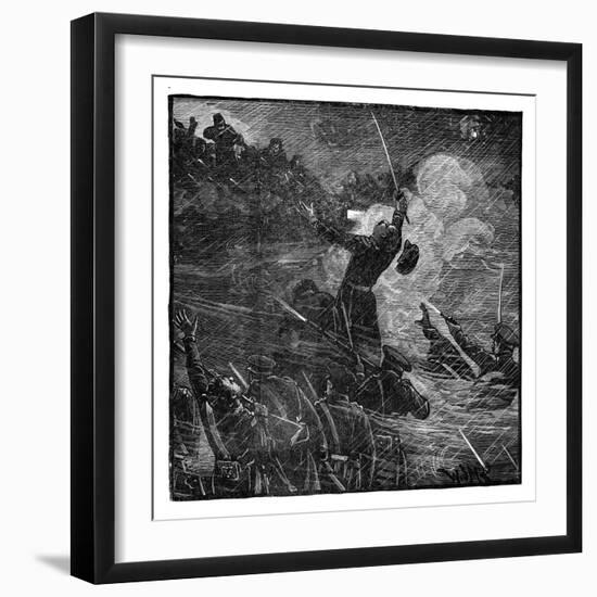 Russian Repulse at Silistria, 19th Century-null-Framed Giclee Print