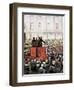 Russian Revolution (1917). Rally by Lenin and Leon Trotsky in St. Petersburg-null-Framed Giclee Print