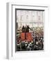 Russian Revolution (1917). Rally by Lenin and Leon Trotsky in St. Petersburg-null-Framed Giclee Print