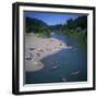 Russian River at Monte Rio, Sonoma County, California, USA-Christopher Rennie-Framed Photographic Print