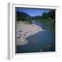 Russian River at Monte Rio, Sonoma County, California, USA-Christopher Rennie-Framed Photographic Print