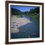 Russian River at Monte Rio, Sonoma County, California, USA-Christopher Rennie-Framed Photographic Print