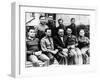 Russian Rocket Engineer Sergey Korolyov with Cosmonauts, Crimea, USSR, C1960-null-Framed Giclee Print