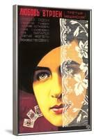 Russian Romance Film Poster-null-Framed Art Print