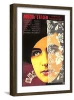 Russian Romance Film Poster-null-Framed Art Print