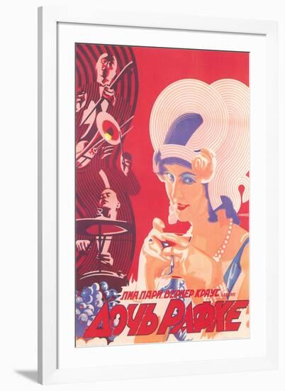 Russian Romance Film Poster-null-Framed Art Print