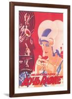 Russian Romance Film Poster-null-Framed Art Print