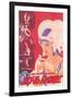 Russian Romance Film Poster-null-Framed Art Print