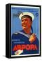 Russian Sailors of the Fleet Prefer Aroma Cigarettes-null-Framed Stretched Canvas