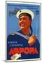 Russian Sailors of the Fleet Prefer Aroma Cigarettes-null-Mounted Art Print