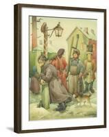 Russian Scene 01, 1994-Kestutis Kasparavicius-Framed Giclee Print