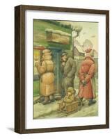 Russian Scene 02, 1994-Kestutis Kasparavicius-Framed Giclee Print