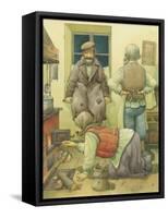 Russian Scene 04, 1994-Kestutis Kasparavicius-Framed Stretched Canvas