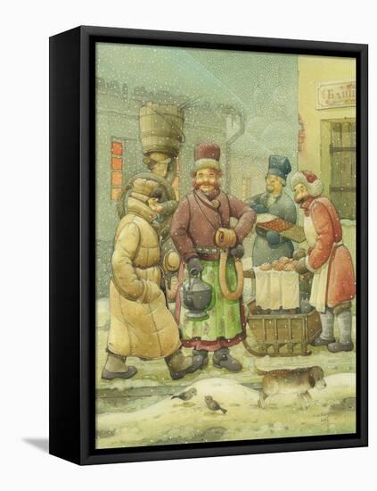 Russian Scene 07, 1994-Kestutis Kasparavicius-Framed Stretched Canvas