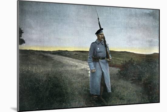 Russian Sentry, C1890-Gillot-Mounted Giclee Print