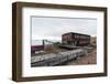 Russian Settlement, Barentsburg, Spitzbergen, Svalbard Islands, Norway, Scandinavia, Europe-Sergio Pitamitz-Framed Photographic Print