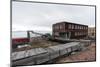 Russian Settlement, Barentsburg, Spitzbergen, Svalbard Islands, Norway, Scandinavia, Europe-Sergio Pitamitz-Mounted Photographic Print