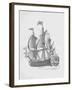 Russian Ship of the Line Poltava-null-Framed Giclee Print