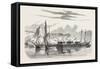 Russian Ships before Yeni-Kaleh, 1855-null-Framed Stretched Canvas
